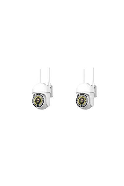 Jortan Set of 2 WIFI Surveillance Cameras, JT-8161QJ, IP66, HD Wireless, 2 MP...