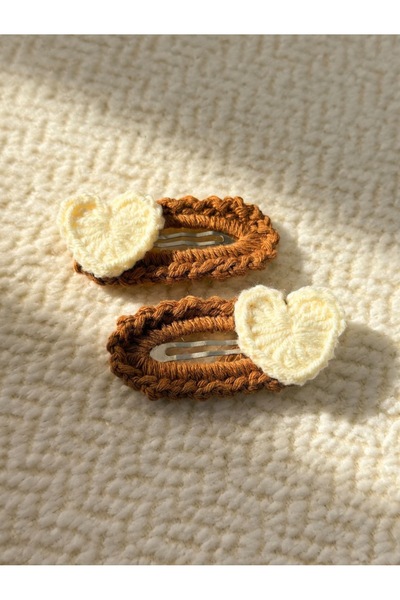 ÖZ Kız Çocuk Çıt Çıt Toka 2’li Set