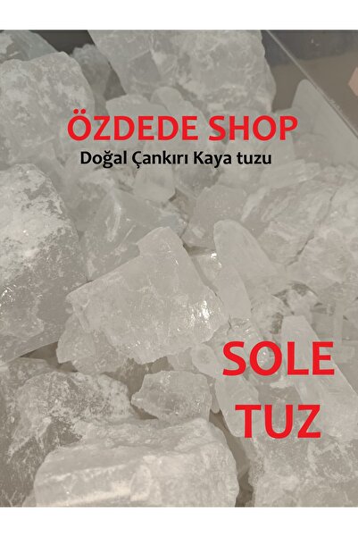 DM DURMİTTA Özdede Shop SOLE TUZ DOĞAL ÇANKIRI KAYA TUZU 1KG