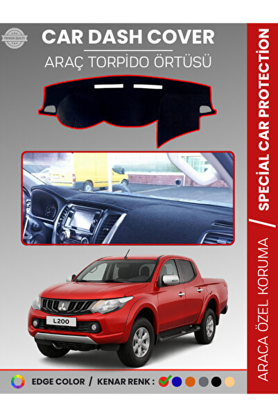 e-biz غطاء صندوق السيارة MITSUBISHI L200 (2015-2021) لحماية الصدر الأمامي مخص...