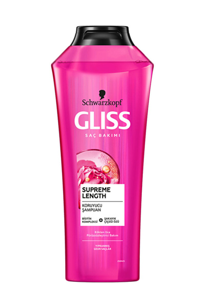 MATMEL Gliss Shampoo 400 ml Supreme Length 3 Pcs