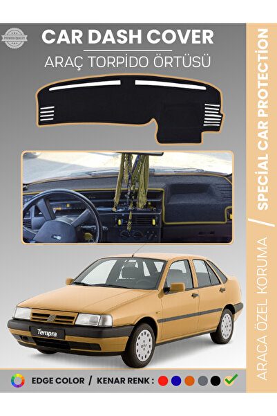 e-biz غطاء لوحة القيادة لسيارة فيات تيمبرا (1992-1997) مع شاشة رقمية، مخصص لل...