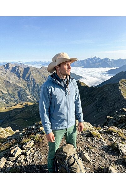 LAGRANZE Men's Wide Brim Outdoor Adjustable Drawstring Safari Summer H Lightw...