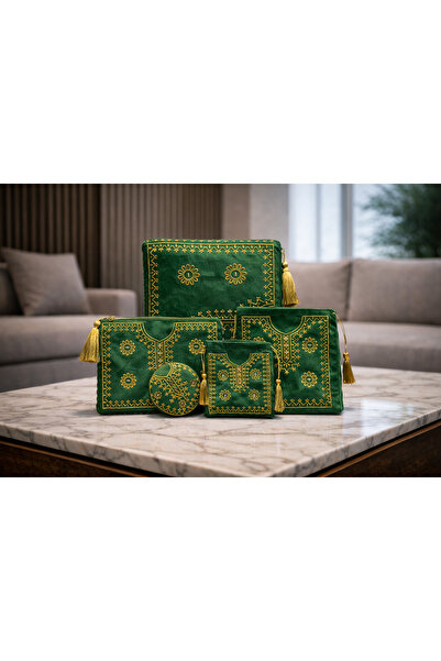 Generic (Unbranded) Luxury Heritage Organizer and Accessory Set (5 pieces) - ...