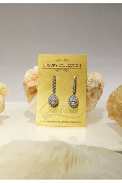 CHARM Crystal Elegance Drop Earrings