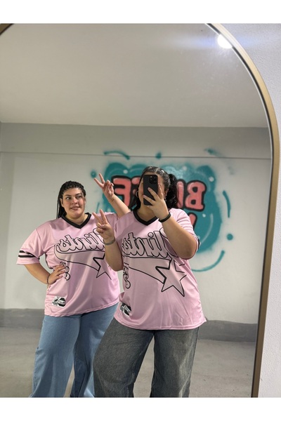 Bluff Pembe Büyük Beden 10 Numara Forma