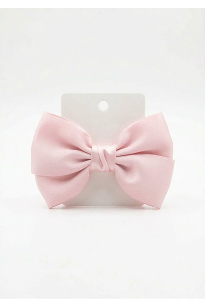 TAŞDELEN AVM Women's Satin Bow Buckle