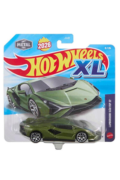 HOT WHEELS XL Diecast Araba Tekli Paket 1:43 Lamborghini Sian Fkp 37 JKL07