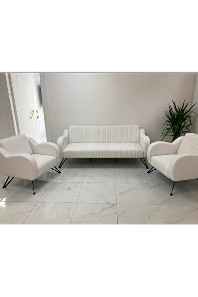 ENG OFİS MOBİLYALARI DEFNE OTURMA GRUBU BEJ RENGİNDE ÖZEL TASARIM