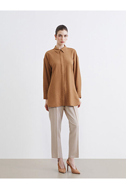 LC Waikiki Rmz Gi̇yi̇m Farkiyla Waist Drawstring Carrot Planting Women's Pants