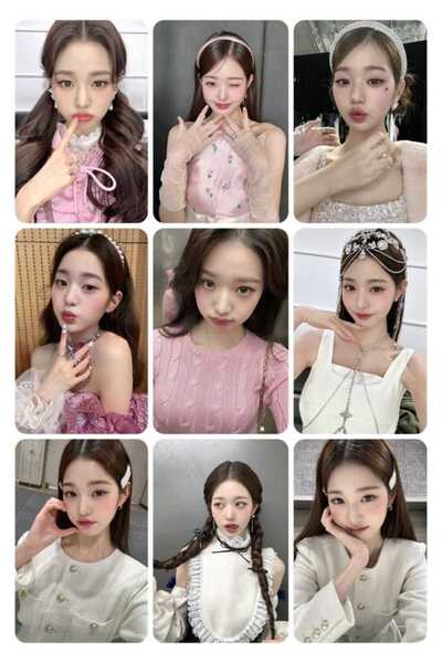 sevimliflower İVE KPOP 1 ADET FOTOKART PVC KAPLI 9*6 CM 7 ADET ALINDIĞINDA 2 ...
