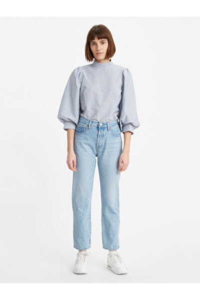 Levi's Blugi de damă cu talie înaltă 501 Original Crop - Ojai Luxor Ra