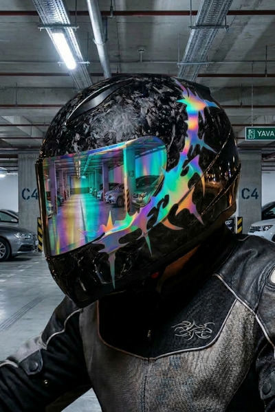 Banxtre Gothic Thorn Sticker Decal for Helmet and Motorcycle (1 Piece)