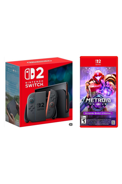 Nintendo Switch 2 + Ns2 Metroid Prime Beyond ( İthalatçı Garantili)