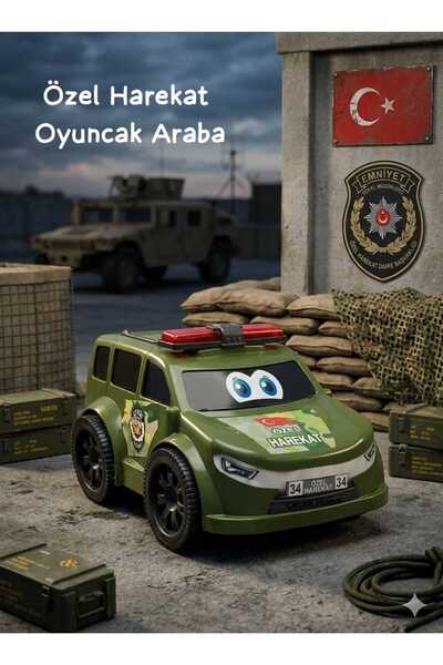 ÇEÇEN HOME Oyuncak Özel Harekat Arabası, Oyuncak Asker Arabası, Büyük Boy Pla...