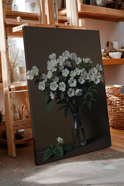 Zestia Tablou pe pânză Buchet de flori – Seria Premium Botanică Pastel Nr. 10...