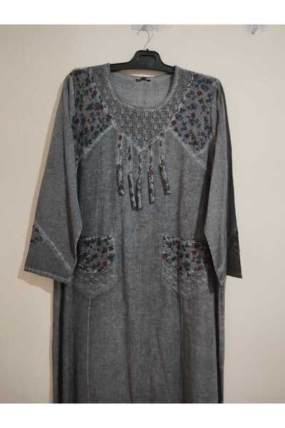 anne moda ankara Φόρεμα Hajj/umrah, Ολόκληρο βαμβακερό, Μήκος Αστραγάλου