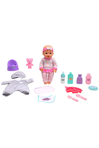 Hello Sweet Baby Deluxe Playset Doll, 12 Inch, with Accessories for 2+ Years