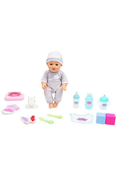 Hello Baby مجموعة لعب "مرحباً يا صغيرتي الجميلة" لإطعام ورعاية الدمية، دمية م...