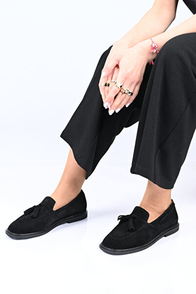 Bestello fără șireturi cu ciucuri Jurdan Taban piele naturală loafers 332-261...