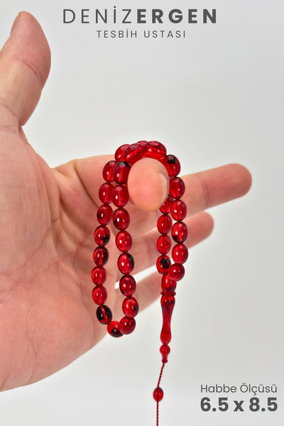 DENİZ ERGEN Sertifikalı Orjinal Katalin Sıkma Kehribar Usta İşi İmzalı Sistem...