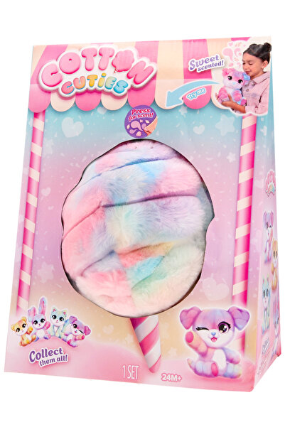 Cotton Cuties لعبة وبري قطن كبيرة الحجم - حيوان محشو ناعم وملون ورائع للأطفال