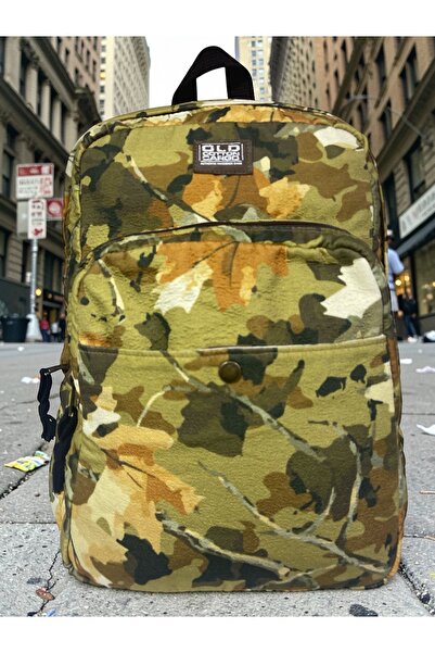 Old Cotton Quality Vintage Casual Design Daily Outing Sports Backpack Matanza...