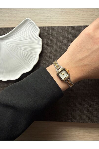 rubsey Women's Wristwatch Tiny Square Two Colors