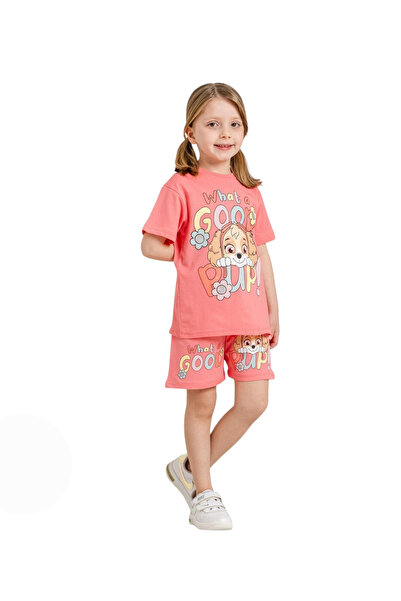 NURTOPU Girl's Set Top and Bottom Set with Shorts Summer Short Sleeve Cotton ...