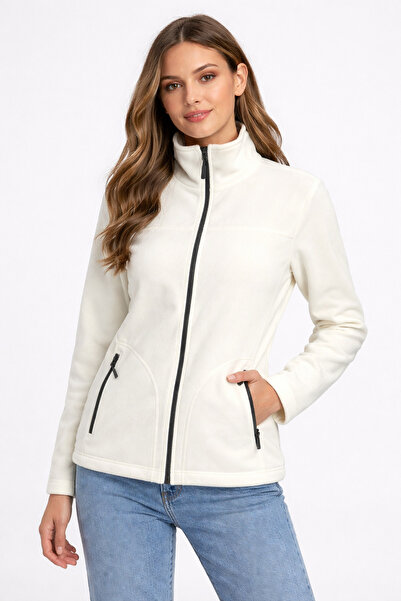 Store ЖІНОЧА КУРТКА/КАРДИГАН З ВІТРОННЕПРОНИКНОГО ФЛІСУ НА ЗАСТЕЖЦІ-БЛИСКАВЦІ