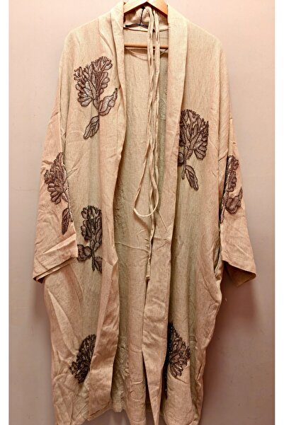 Butik ürünü Boncuk işlemeli kimono