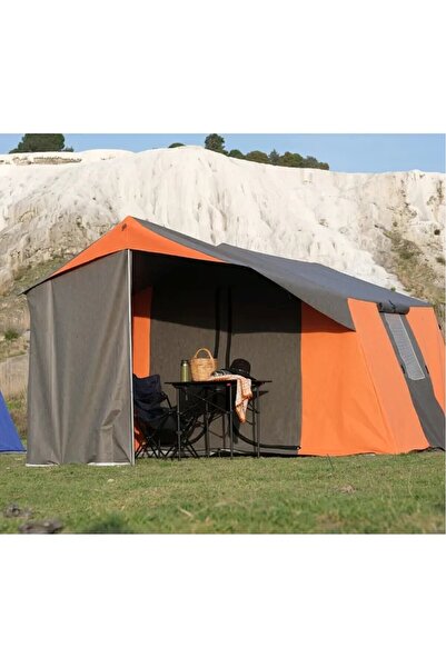 Zey Camping 1 + mutfaklı Kamp Çadırı orman barınak depo 4-5 kişilik kamp çadır