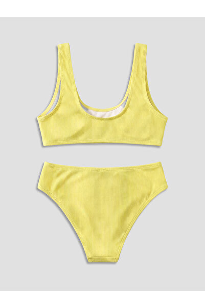 LC Waikiki Ribbed Girls' Bikini