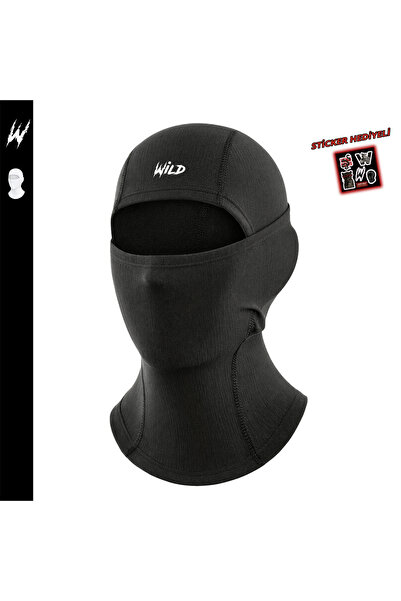 Wild Athletic Balaklava Ski Termal Spor Açılır Ağızlı Motor Maske Drop Down