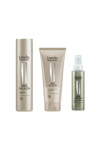 Londa Professional SET_3 products-Londa Profesional Fiber Infusion: shampoo 2...