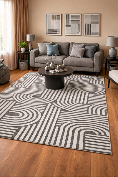 Şiva Home Non-Slip Based Carpet Runner Living Room Hallway Kitchen Bedroom Ca...