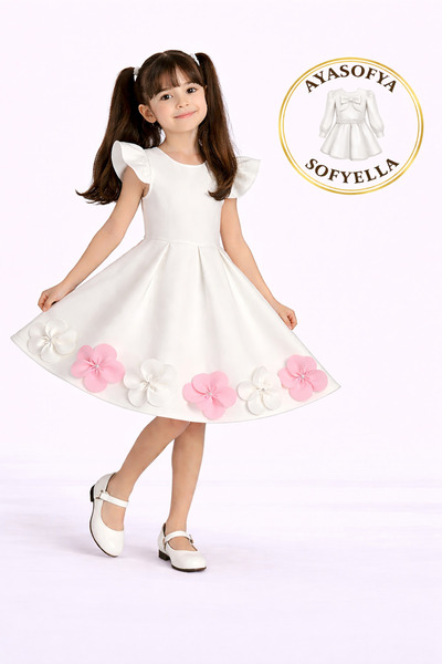 SOFYELLA Elegant and Eye-Catching Girl's Dress.