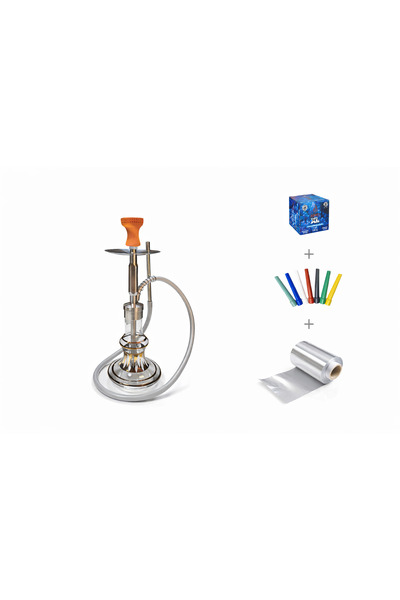 puffstore Çelik Çantalı Nargile Seti - ÇELİK MORBIUS NARGİLE