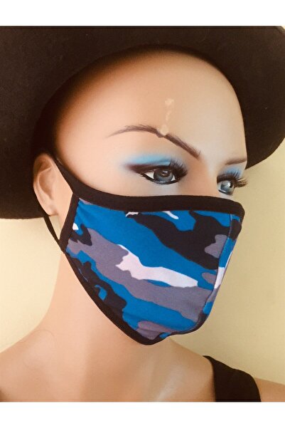 BilfolD Blue Camouflage Mask