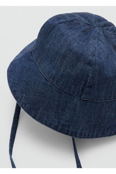 MANGO Baby Denim bucket şapka