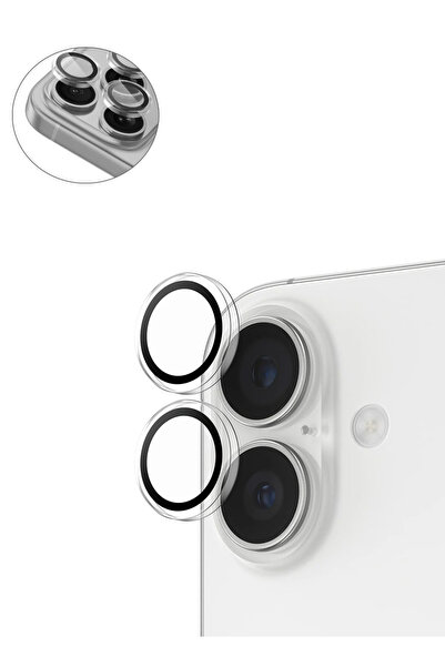 CHAPPELINE Apple iPhone 16 5G 2024 LC01 Camera Protector, HD Phone Lens Prote...
