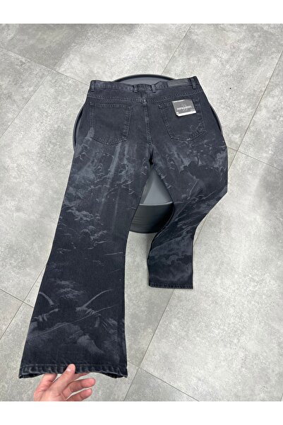 DIFRANSEL JEANS Men's Patterned Baggy Jean