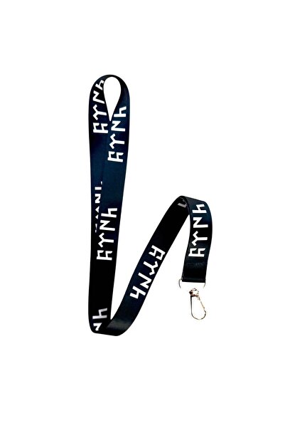 Sağlıkçı Shopping Göktürk Türk Lettering Themed Yoyo Card Holder Yoyo Name Badge