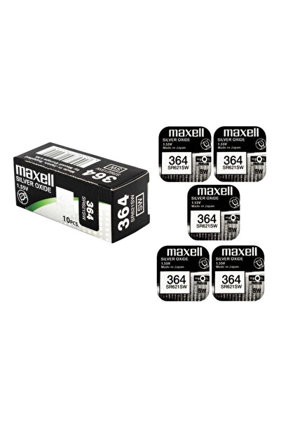 Maxell Sr621sw 364 Saat Ve Cihaz Pili - 5 Adet