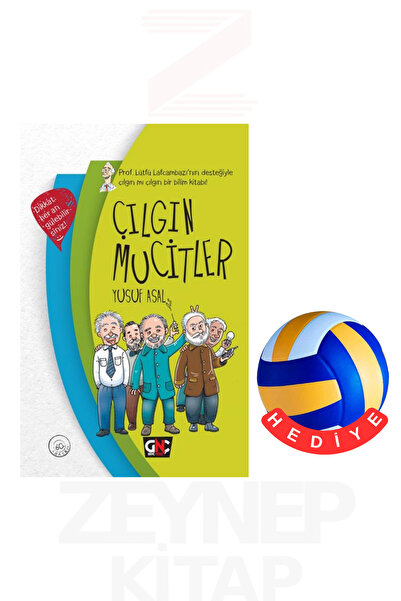 Nesil Çocuk Yayınları Crazy Inventors - Yusuf Asal (Volleyball Ball Gift)