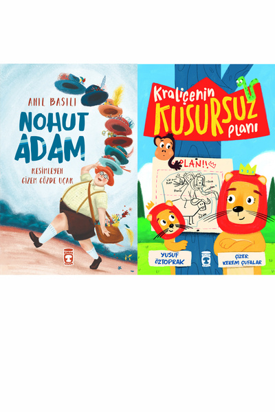 Timaş Çocuk Nohut Adam (Anıl Basılı) ve Kraliçenin Kusursuz Planı