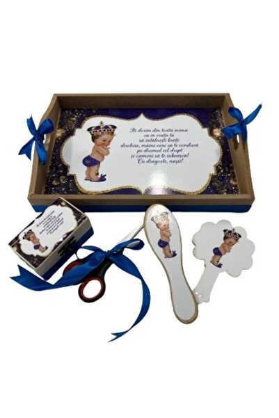 NoAGE Set de 5 piese tavita de mot Baby Prince