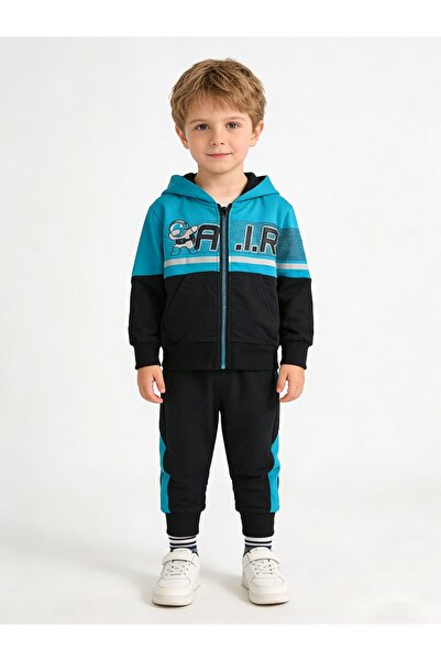 SETTY KOOP Kids Hooded Tracksuit Set – Zip-Up Sweatshirt & Jogger Pants, Play...
