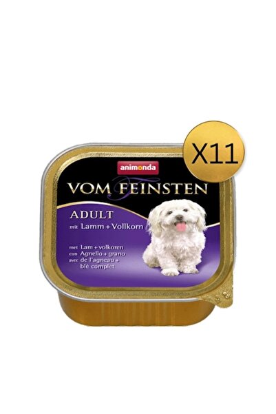 Animonda Hrană umedă pentru câini, Vom Feinsten, Miel, Cereale, 11 buc x 150g