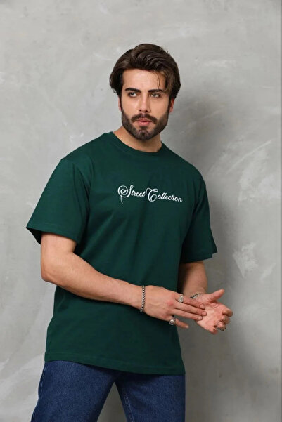 LUMİART تي شيرت رجالي مطبوع بأكمام قصيرة وياقة دائرية وقصة عادية مريحة للاستخ...